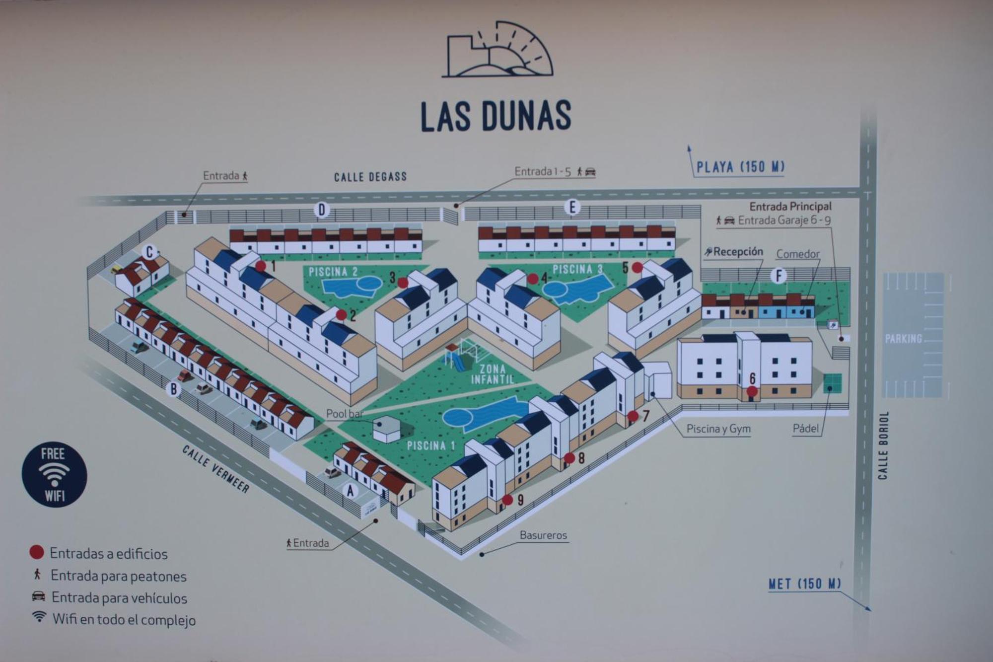 M515 Apartamento Las Dunas Oliva Nova المظهر الخارجي الصورة